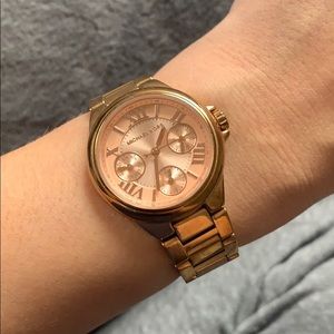 MICHAEL KORS rose gold watch 🥀 ✨